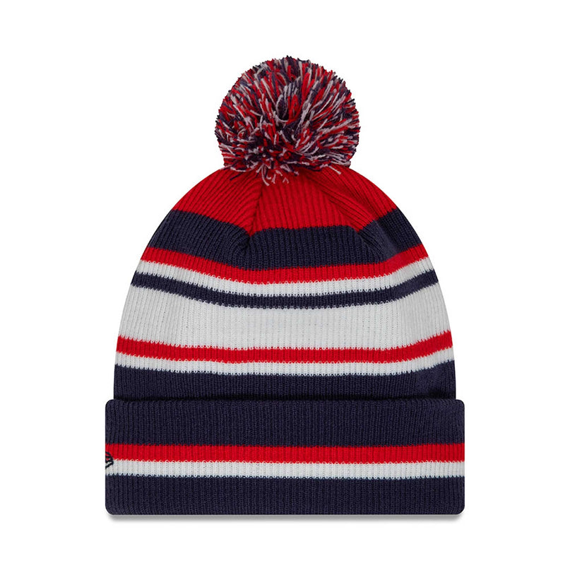 RWC 2023 x New Era Stripe Beanie - Navy |Beanie | New Era | Absolute Rugby