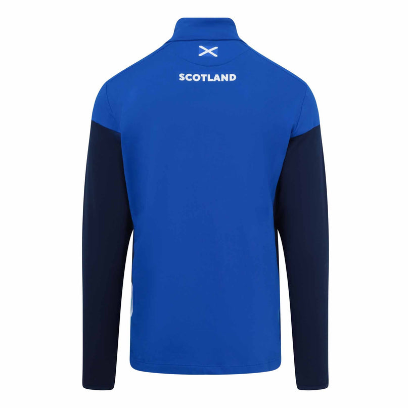 Scotland Rugby 1/4 Zip Softshell 22/23 |Jacket | Macron SRU | Absolute Rugby