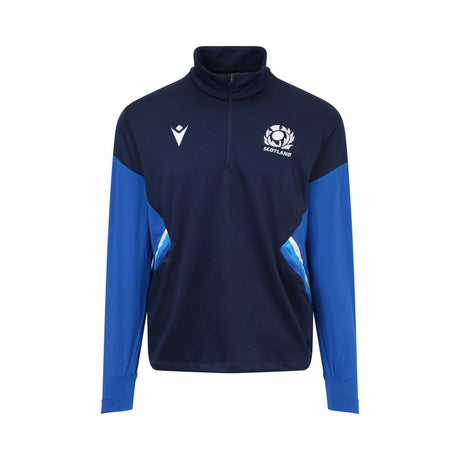 Scotland Rugby 1/4 Zip Up Top 22/23 |Outerwear | Macron SRU | Absolute Rugby