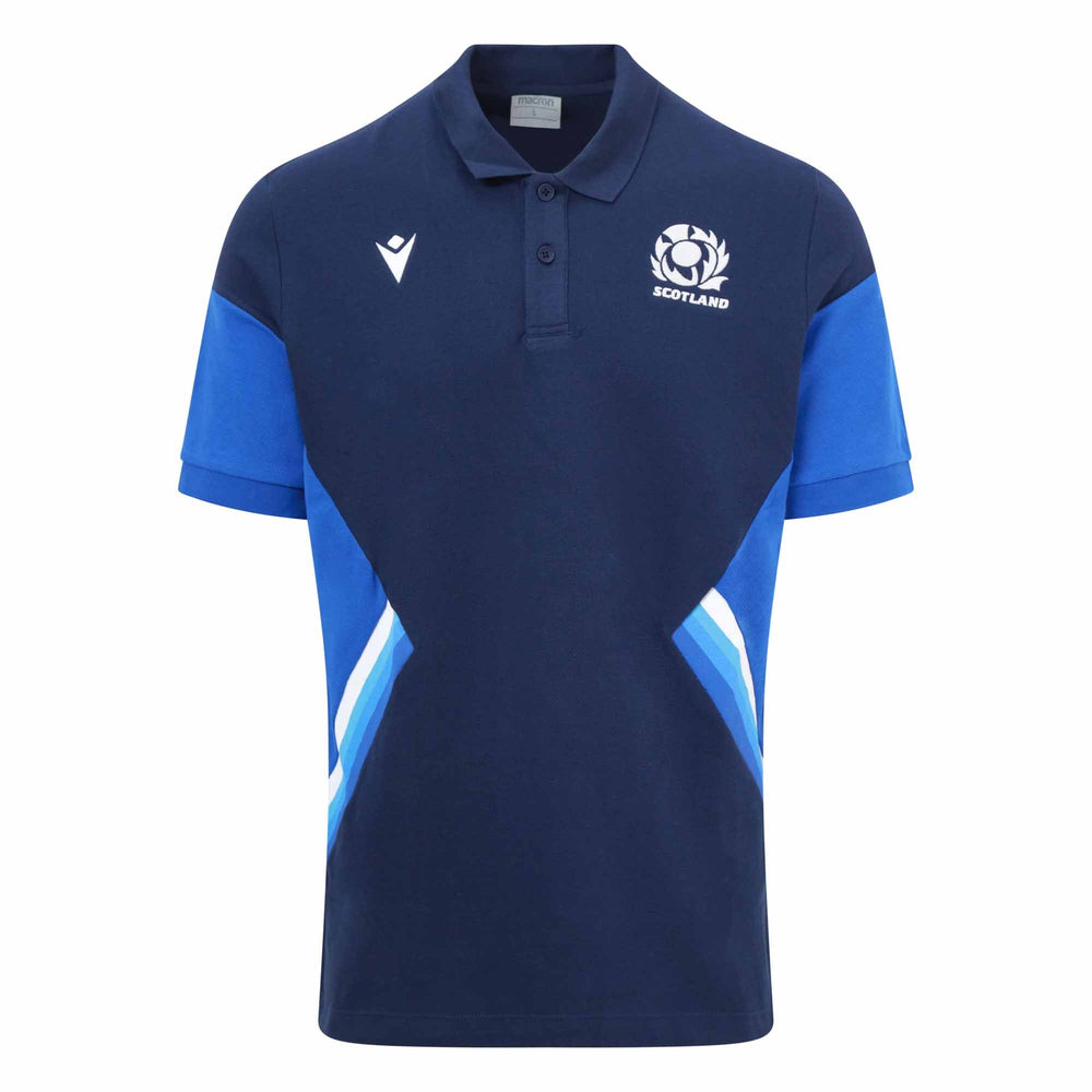 Scotland Rugby Travel Polo Shirt 22/23 - Navy – Absolute Rugby
