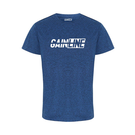 Tech T-Shirt - Blue Marle |T-Shirt | Gainline | Absolute Rugby