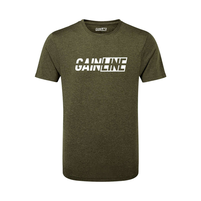 Tech T-Shirt - Green Marle |T-Shirt | Gainline | Absolute Rugby