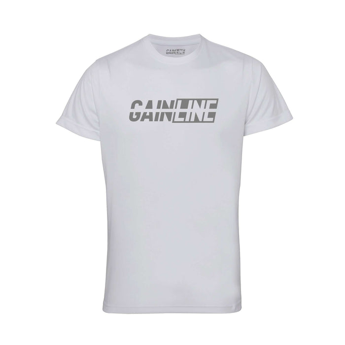 Tech T-Shirt - White |T-Shirt | Gainline | Absolute Rugby