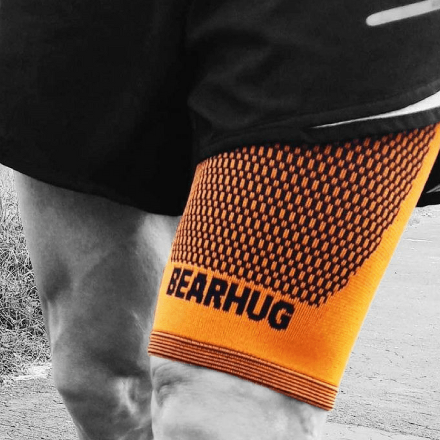 Thigh Compression Support Sleeve For Hamstring & Leg Recovery |Support | Bearhug | Absolute Rugby