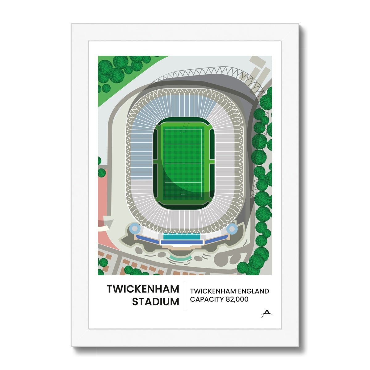 Twickenham Stadium Framed Print |Fine art | Prodigi | Absolute Rugby