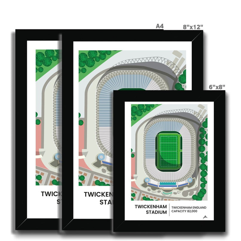 Twickenham Stadium Framed Print |Fine art | Prodigi | Absolute Rugby