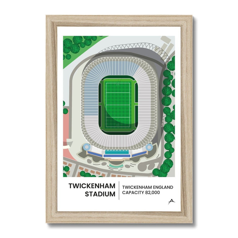 Twickenham Stadium Framed Print |Fine art | Prodigi | Absolute Rugby