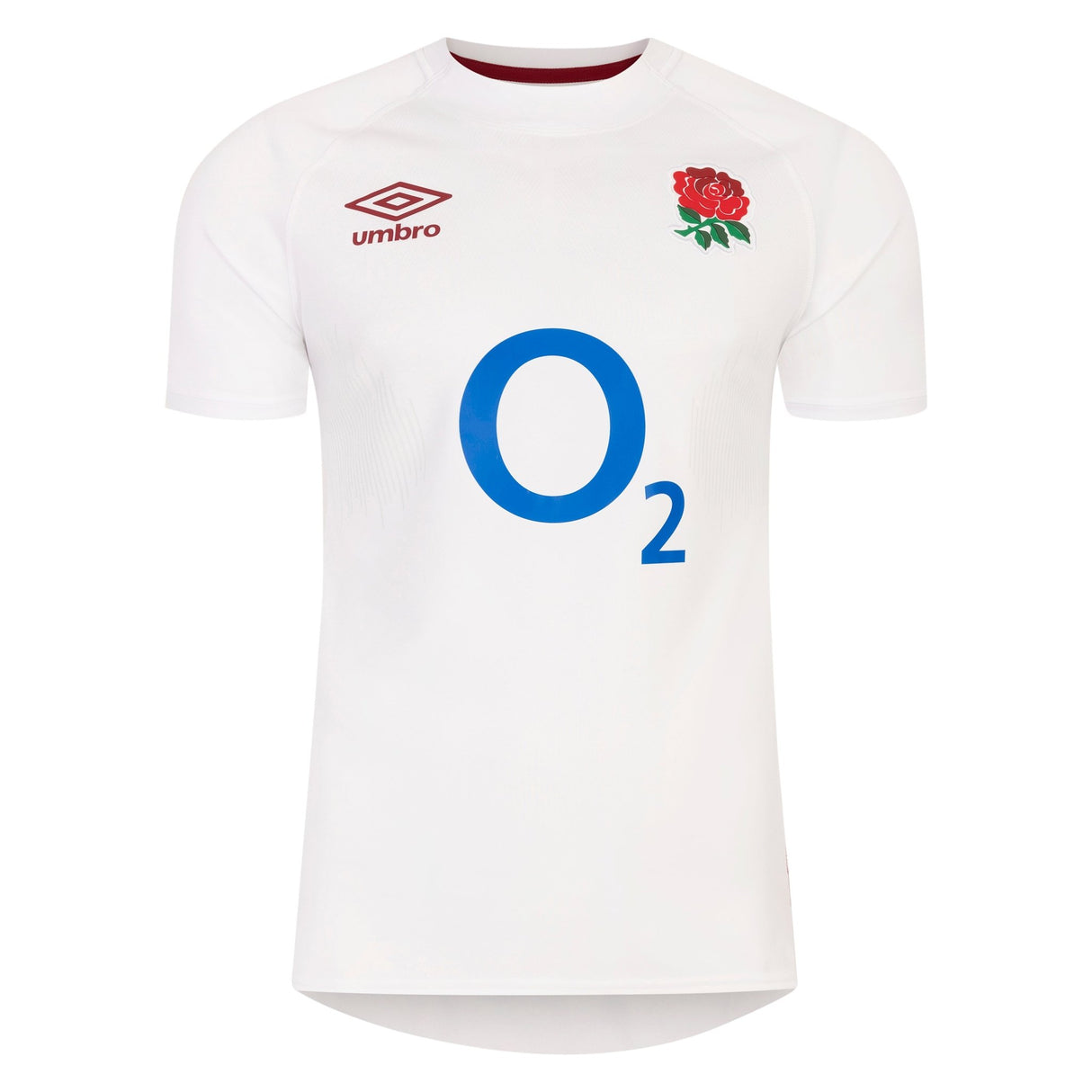 Umbro Junior England Rugby Home Replica Jersey 23/24 - White |Kids Replica Jersey | Umbro RFU | Absolute Rugby