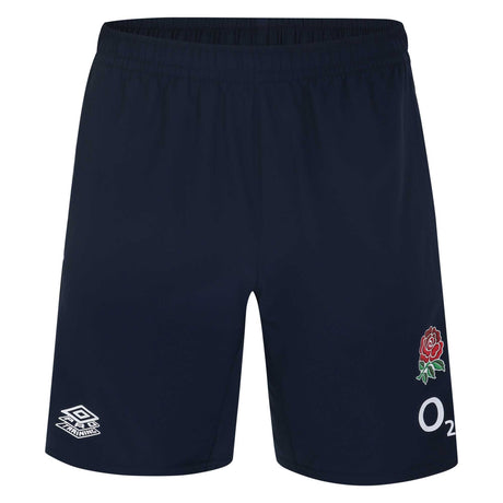 Umbro Men's England Rugby Gym Shorts 23/24 - Navy |Shorts | Umbro RFU | Absolute Rugby