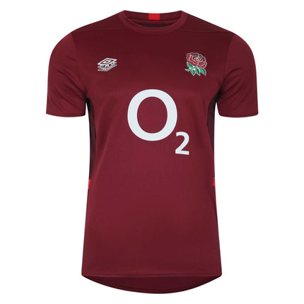 Umbro Men's England Rugby Gym T-Shirt 23/24 - Red |T-Shirt | Umbro RFU | Absolute Rugby