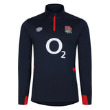 Umbro Men's England Rugby Mid layer Top 23/24 - Navy |Outerwear | Umbro RFU | Absolute Rugby