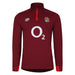 Umbro Men's England Rugby Mid layer Top 23/24 - Red |Outerwear | Umbro RFU | Absolute Rugby