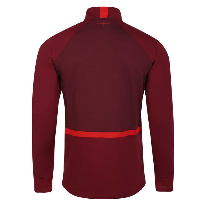 Umbro Men's England Rugby Mid layer Top 23/24 - Red |Outerwear | Umbro RFU | Absolute Rugby