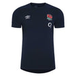 Umbro Men's England Rugby Presentation T-Shirt 23/24 - Navy |Polo Shirt | Umbro RFU | Absolute Rugby