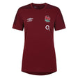 Umbro Men's England Rugby Presentation T-Shirt 23/24 - Red |T-Shirt | Umbro RFU | Absolute Rugby