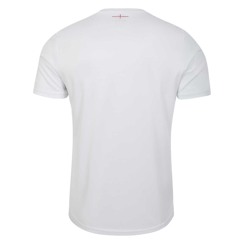 Umbro Men's England Rugby Warm Up Jersey 23/24 - White |Warm up Jersey | Umbro RFU | Absolute Rugby