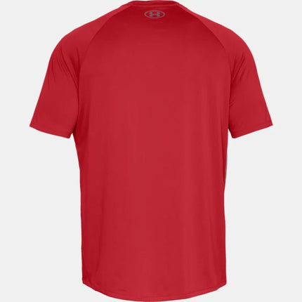 Under Armour Tech T-Shirt - Red |T-Shirt | Under Armour | Absolute Rugby