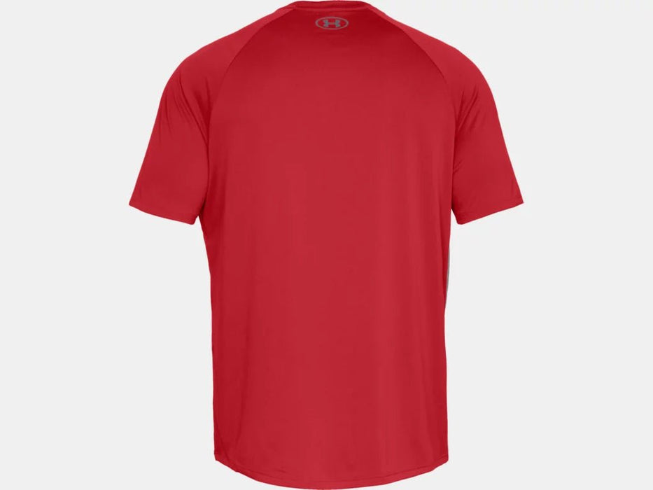 Under Armour Tech T-Shirt - Red |T-Shirt | Under Armour | Absolute Rugby