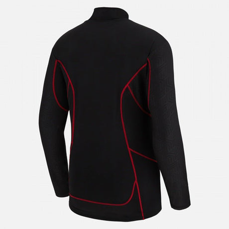 Wales Rugby 1/4 Zip Softshell Performance Top 22/23 |Outerwear | Macron WRU | Absolute Rugby