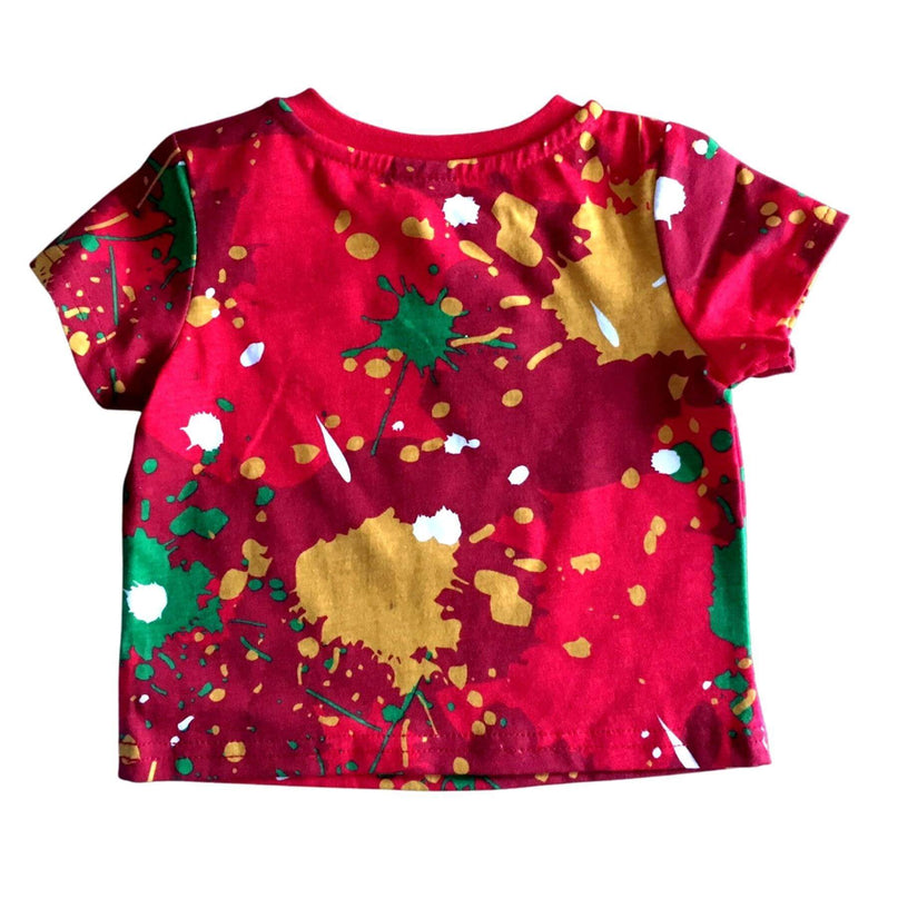 Wales Rugby 21/22 Infants Splatter T-Shirt |Infants | Brecrest | Absolute Rugby