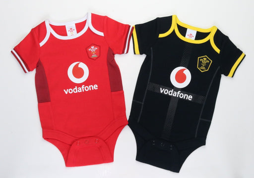 Wales Rugby Infants 2 Packs Bodysuit 23/24 |Infants | Brecrest | Absolute Rugby