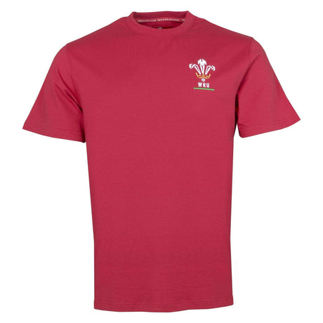 Wales Rugby Kids Logo Tee - Red |Kids T-Shirt | WRU Supporter Range | Absolute Rugby