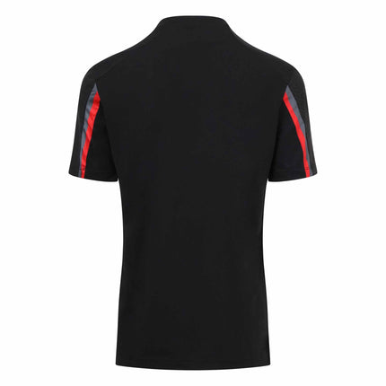 Wales Rugby Kids Training T-Shirt 22/23 Black |Kids T-Shirt | Macron WRU | Absolute Rugby