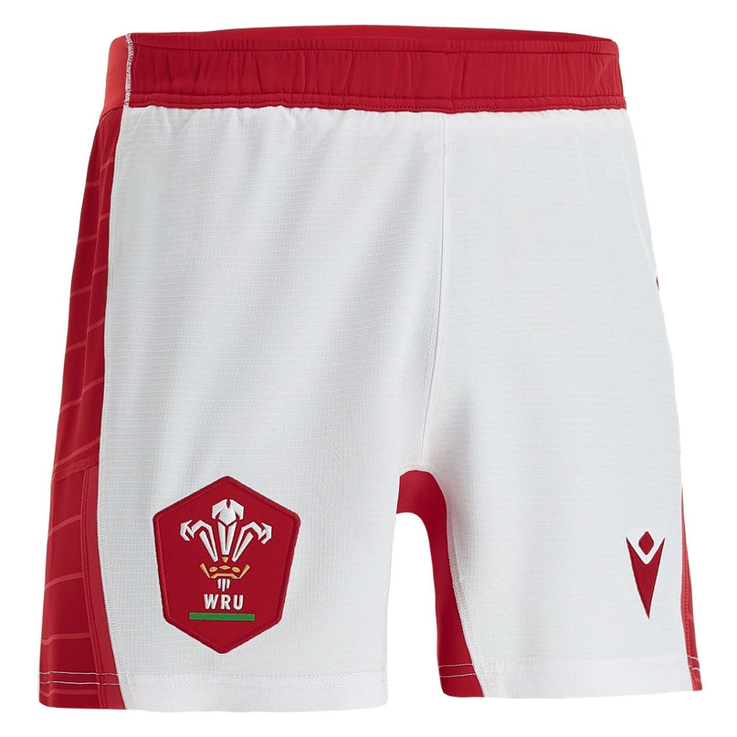 Wales Rugby Match Shorts 21/23 |Shorts | Macron WRU | Absolute Rugby