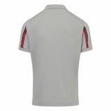 Wales Rugby Travel Poly Polo 22/23 - Grey |Polo Shirt | Macron WRU | Absolute Rugby