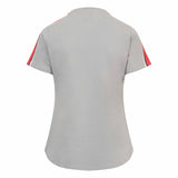 Wales Rugby Womens Travel T-Shirt 22/23 Grey |T-Shirt | Macron WRU | Absolute Rugby