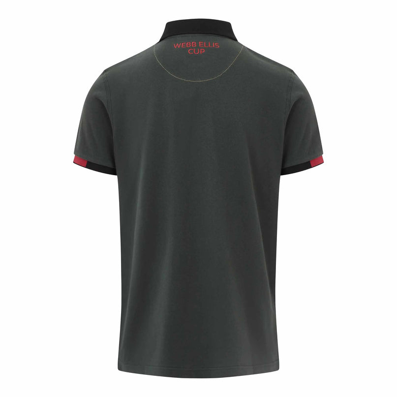 Webb Ellis Cup Pro Polo - Black Haze |Polo | Webb Ellis Cup | Absolute Rugby