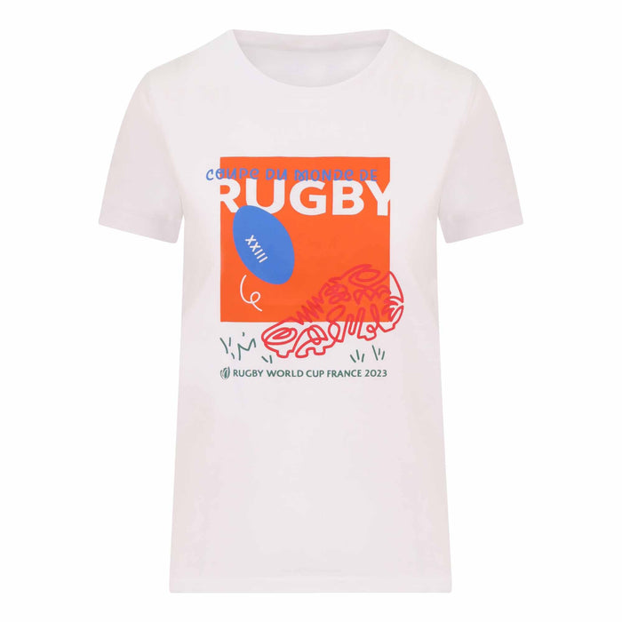 Women'S Box Kick T-Shirt |Women's T-Shirt | Rugby World Cup Collection | Absolute Rugby